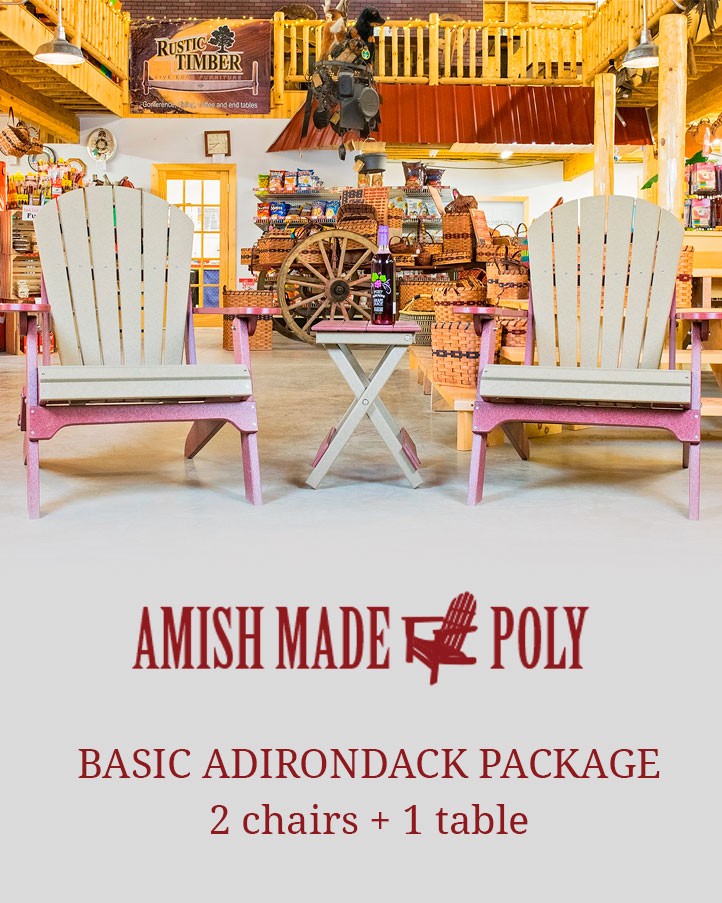 Composite adirondack discount chairs amish